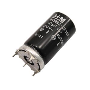 مجموعه 5 عددی خازن الکترولیتی صوتی 100uF / 250V مارک SIEMENS