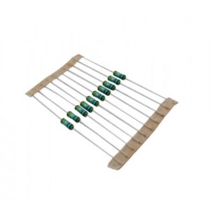 مجموعه 5 عددی مقاومت متال اکسید 200K اهم 1W کره ای مارک SMART سری RSD بسته 50 تایی