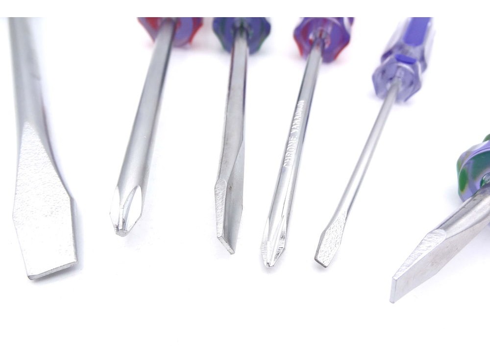 مجموعه 6 عددی پیچ گوشتی چهارسو 5x75 مجموعه 6 عددی پیچ گوشتی چهارسو 5x75