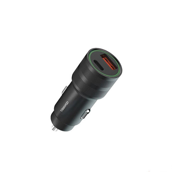 شارژر فندکی ترانیو مدل C9 به همراه کابل Type-C