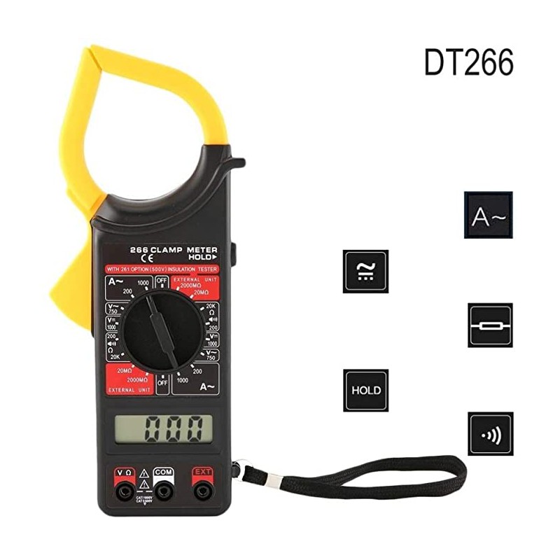 کلمپ متر دیجیتالى DT266