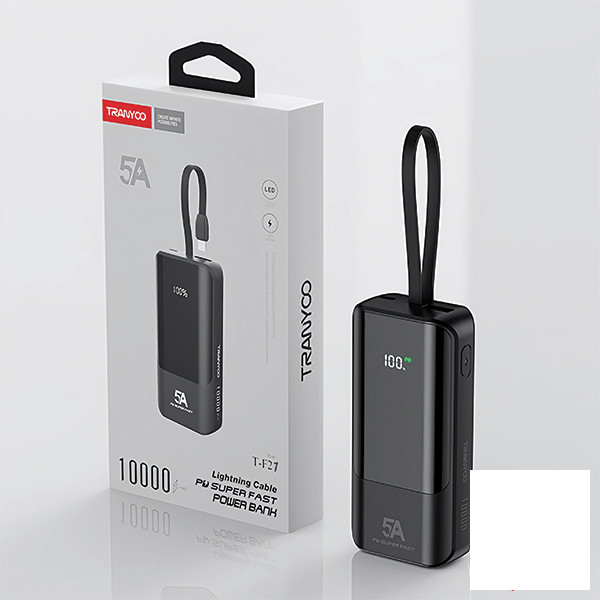 پاوربانک ترانیو مدل F21 ظرفیت 10000 میلی آمپر ساعت
