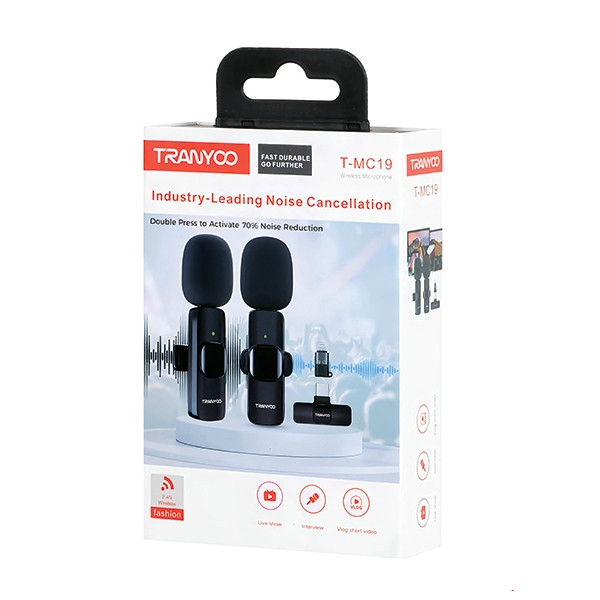 میکروفون یقه ای حرفه ای ترانیو MC19