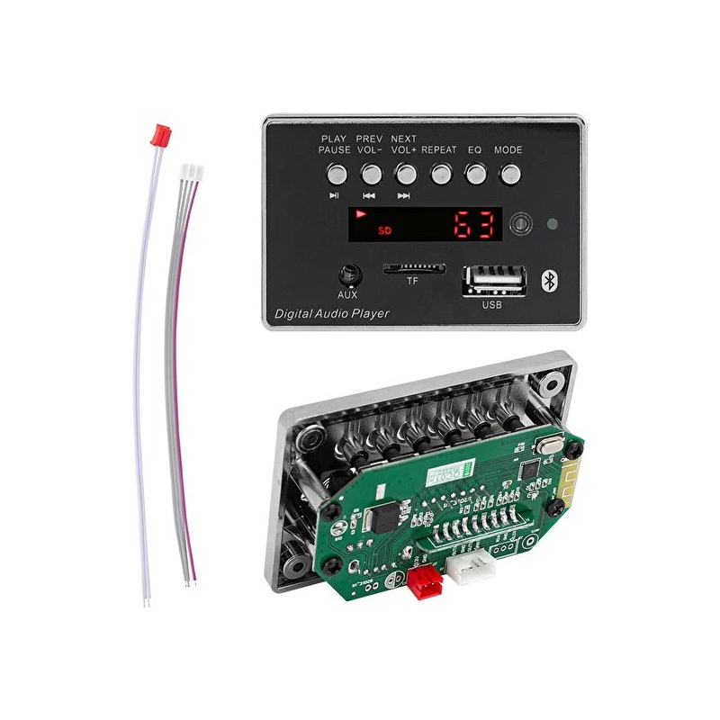 پخش کننده MP3 PLAYER پنلی بلوتوثی 12V مدل 9201E