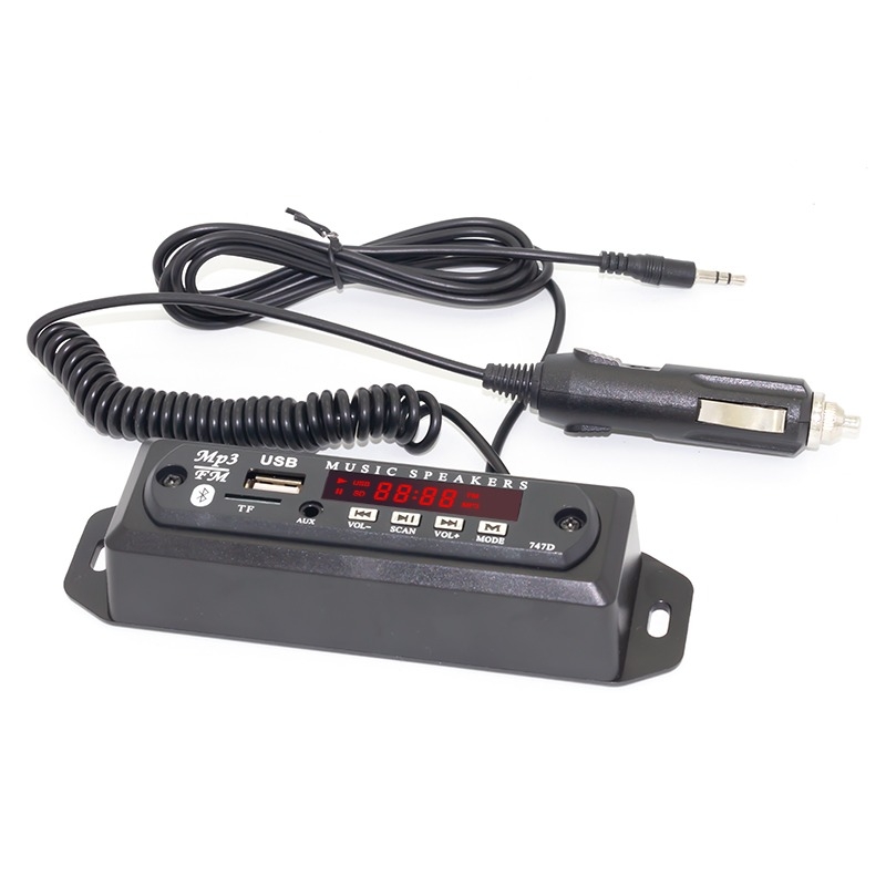 پخش کننده MP3 PLAYER خودرویی بلوتوثی 12V فندکی به همراه ریموت مدل USB300