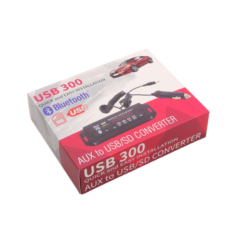 پخش کننده MP3 PLAYER خودرویی بلوتوثی 12V فندکی به همراه ریموت مدل USB300