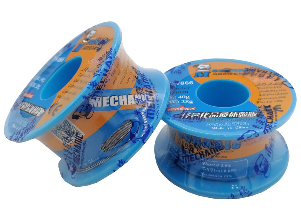 سیم لحیم 0.2mm 40gr مارک Mechanic مدل TY-V866