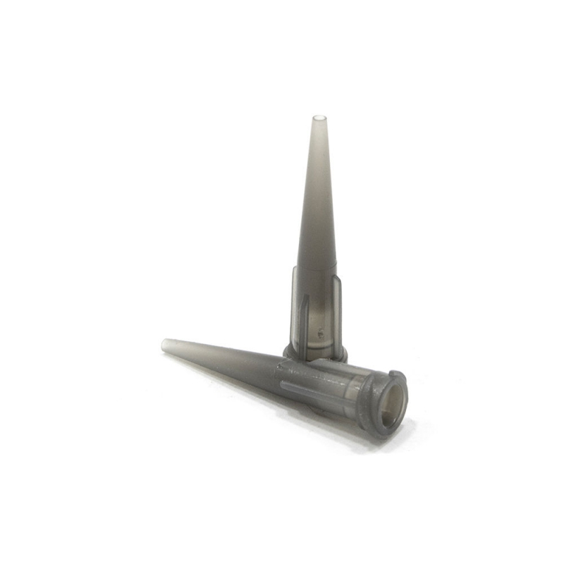 مجموعه 12 عددی نازل مخروطی 16G خاکستری 1.25 اینچ مخصوص سرنگ های قلع و خمیر فلاکس