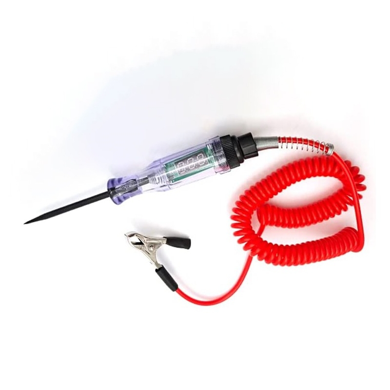 تستر ولتاژ خودرویی 120-5 ولت DC دارای پراب نوک تیز مدل CBD2502