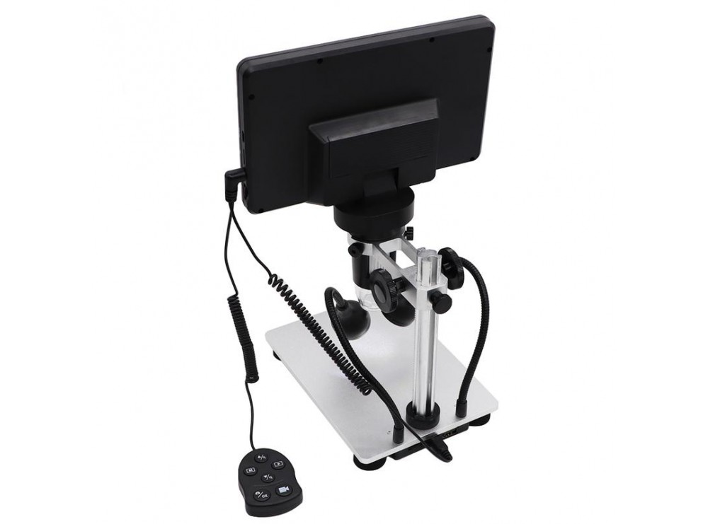 میکروسکوپ دیجیتال 1200X Portable Digital Microscope دارای نمایشگر 7 اینچی مدل DM9
