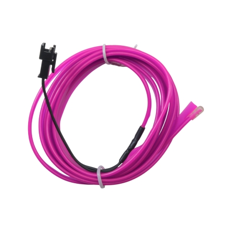 مجموعه 2 عددی چراغ ال وایر 2 متری بنفش