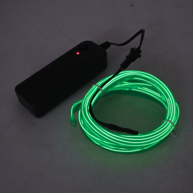 مجموعه 2 عددی چراغ ال وایر 2 متری سبز