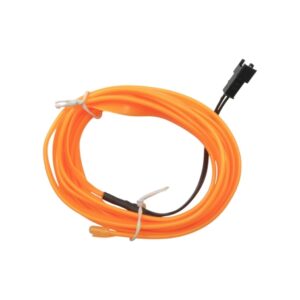 مجموعه 2 عددی چراغ ال وایر 2 متری نارنجی کهربایی