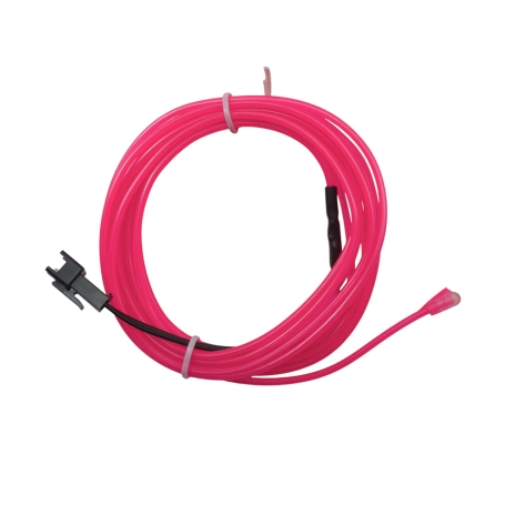 مجموعه 2 عددی چراغ ال وایر 2 متری گلبهی