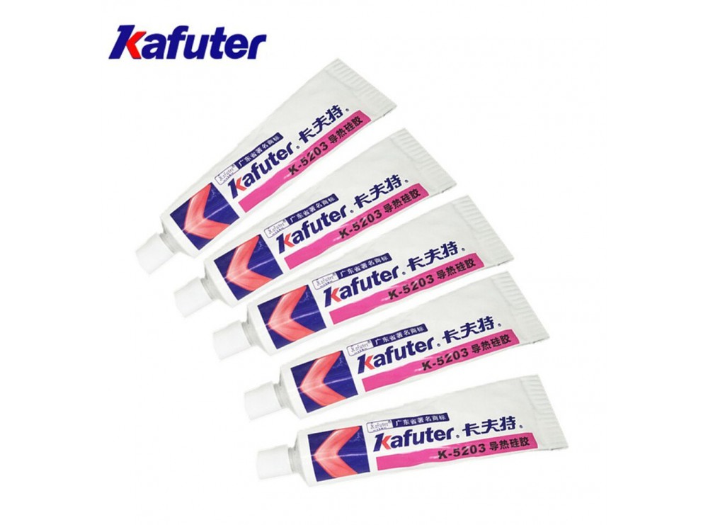 مجموعه 2 عددی چسب سیلیکون 80 گرمی مارک Kafuter مدل K-5203