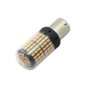 مجموعه 2 عددی لامپ LED خودرویی 144تایی تک کنتاکت 25W نارنجی