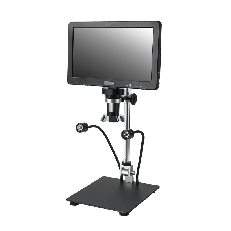 میکروسکوپ دیجیتال 2000X Portable Digital Microscope دارای نمایشگر 10.1 اینچی مدل DM12
