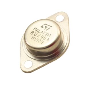 مجموعه 3 عددی ترانزیستور قابلمه ای BUX98A نوع NPN پکیج TO-3