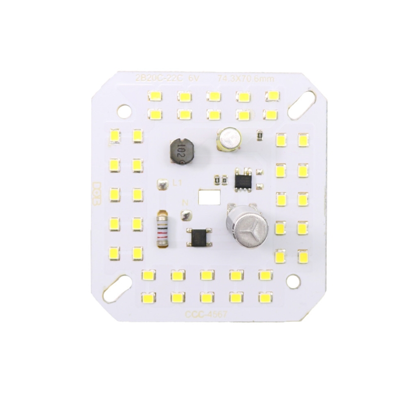 مجموعه 3 عددی LED DOB سفید مهتابی 220VAC 40W سایز 74x70mm