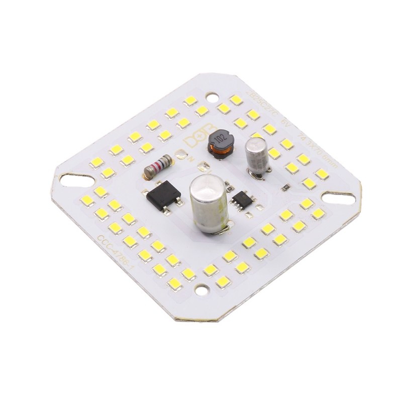 مجموعه 3 عددی LED DOB سفید مهتابی 220VAC 50W سایز 74x70mm