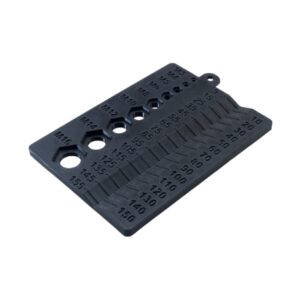 ابزار اندازه گیری پیچ و مهره 3D print مناسب سایز M3 تا M16