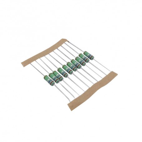 مجموعه 4 عددی مقاومت متال اکسید 200K اهم 2W کره ای مارک ABCO سری MORS بسته 50 تایی