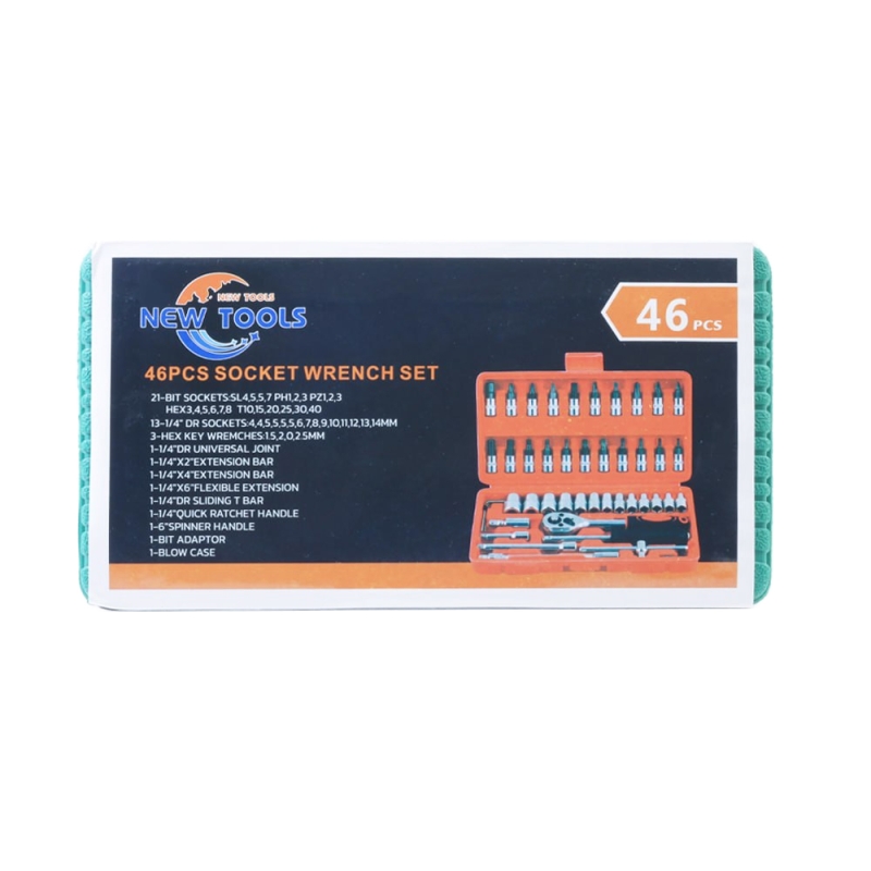 آچار بکس 46 تکه مارک NEW TOOLS