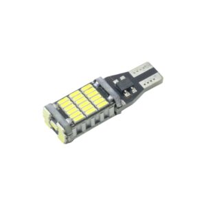 مجموعه 5 عددی لامپ LED خودرویی 12W پایه T15 سفید مهتابی