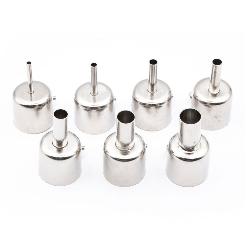 ست 7 تایی پیچی نازل هیتر هوای گرم ست 7 تایی پیچی نازل هیتر هوای گرم