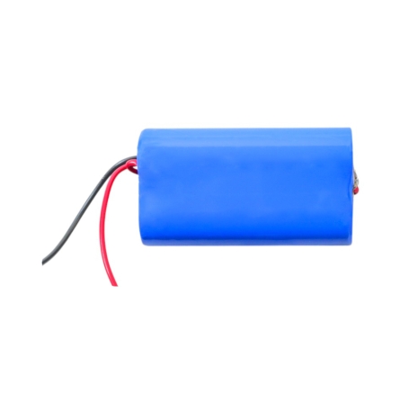 باتری لیتیوم یون دوسل 7.4v دارای BMS سایز 18650 قابل شارژ 1500mAh باتری لیتیوم یون دوسل 7.4v دارای BMS سایز 18650 قابل شارژ 1500mAh