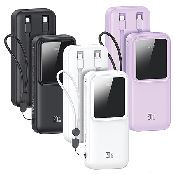 پاوربانک یوسمز مدل CD212 ظرفیت 20000 میلی آمپر ساعت