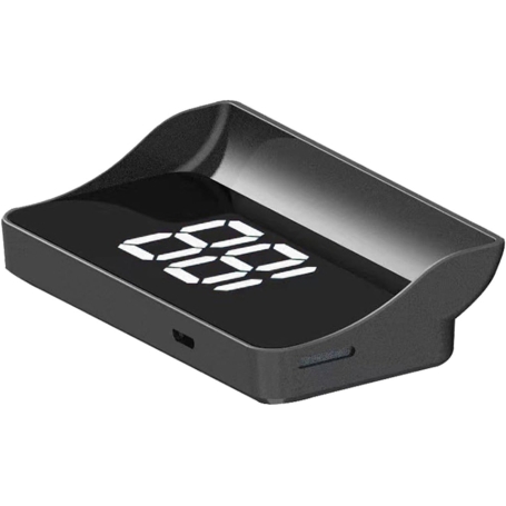 هدآپ دیسپلی Head-up Display خودرو دارای کانکتور USB Type-C مدل W1