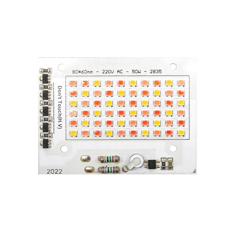 LED DOB فول اسپکتروم 220VAC 50W سایز 80x60mm LED DOB فول اسپکتروم 220VAC 50W سایز 80x60mm