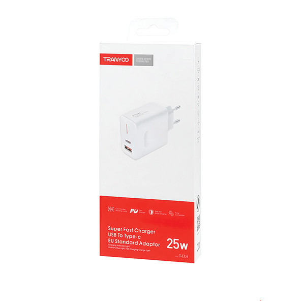 شارژر ترانیو مدل T-EU6