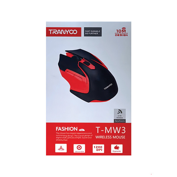 ماوس بی سیم گیمینگ ترانیو مدل T-MW3