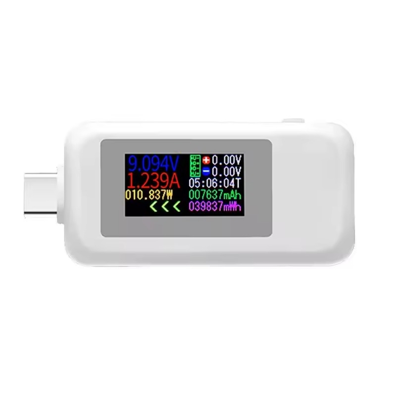 تستر USB TESTER و مانیتورینگ شارژ USB Type-C مدل KWS-1902C