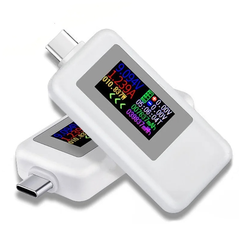 تستر USB TESTER و مانیتورینگ شارژ USB Type-C مدل KWS-1902C