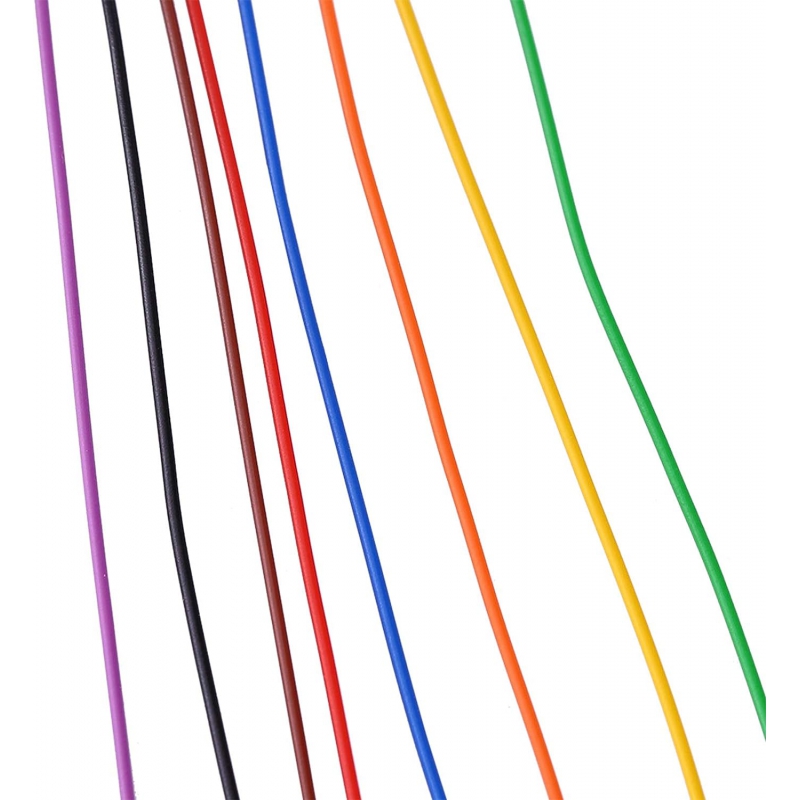 سیم وایرپ WRAPPING حلقه ای هشت رنگ کد B-30-1000 سیم وایرپ WRAPPING حلقه ای هشت رنگ کد B-30-1000