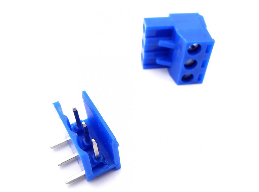 مجموعه 12 عددی ترمینال فونیکس 3 پین رایت آبی