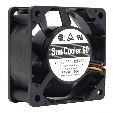 فن 12V-0.09A سه سیمه سایز 6X6 ضخامت 2.5 سانت Sanyo Denki فن 12V-0.09A سه سیمه سایز 6X6 ضخامت 2.5 سانت Sanyo Denki