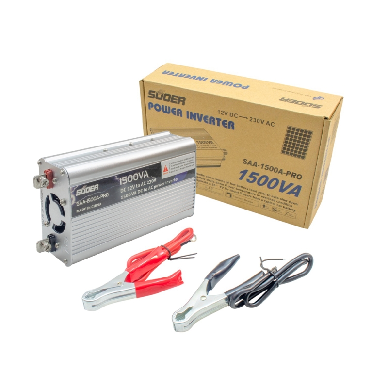 اینورتر (مبدل 12VDC به 220VAC) سوئیچینگ 12V 1500W مارک SUOER