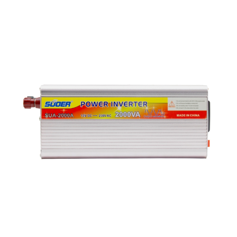 اینورتر (مبدل 12VDC به 220VAC) سوئیچینگ 12V 2000W مارک SUOER