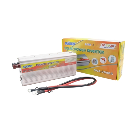 اینورتر (مبدل 12VDC به 220VAC) سوئیچینگ 12V 2000W مارک SUOER