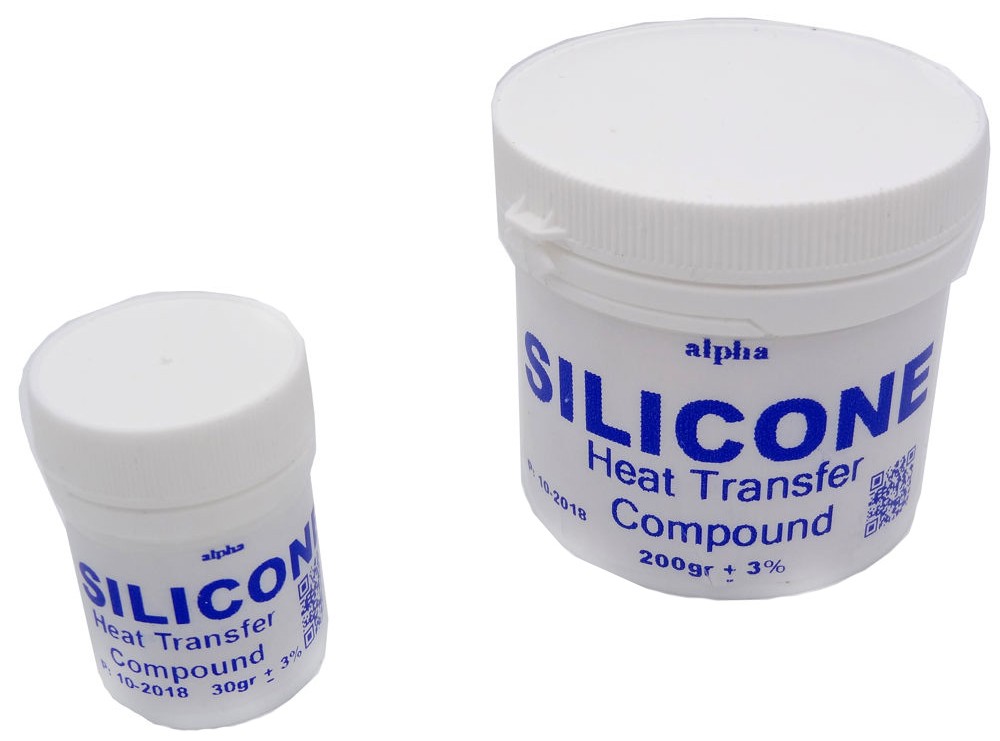 مجموعه 2 عددی خمیر سیلیکون 30gr مارک alpha