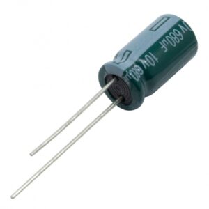 مجموعه 29 عددی خازن الکترولیتی امپدانس پایین 680uF / 10V تایوانی مارک TAICON سری HW طول عمر 10000Hrs