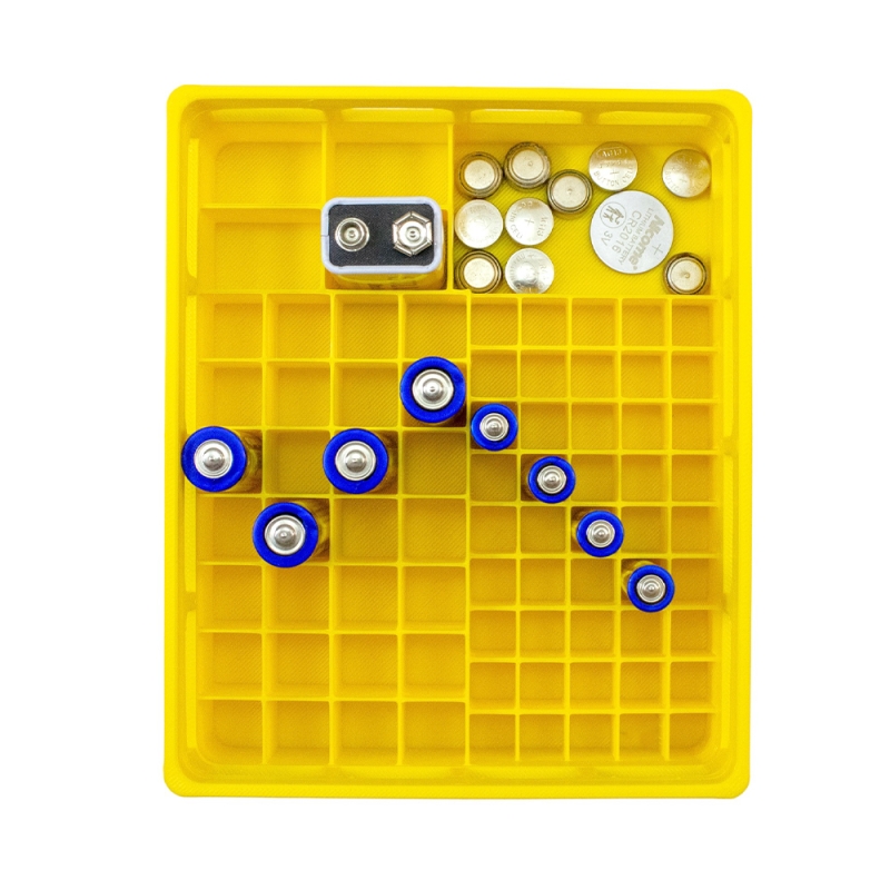 اورگانایزر باتری رومیزی چندمنظوره 3D print