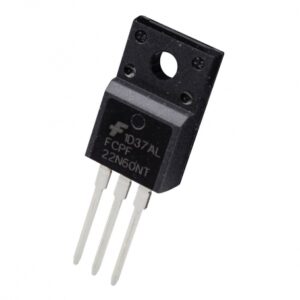 مجموعه 4 عددی ماسفت 22N60NT نوع N-Channel تایوانی مارک FAIRCHILD پکیج TO-220FP