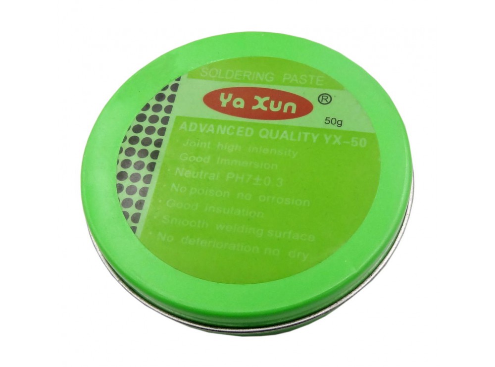 مجموعه 4 عددی روغن لحیم 50gr یاکسون YAXUN مدل YX-50
