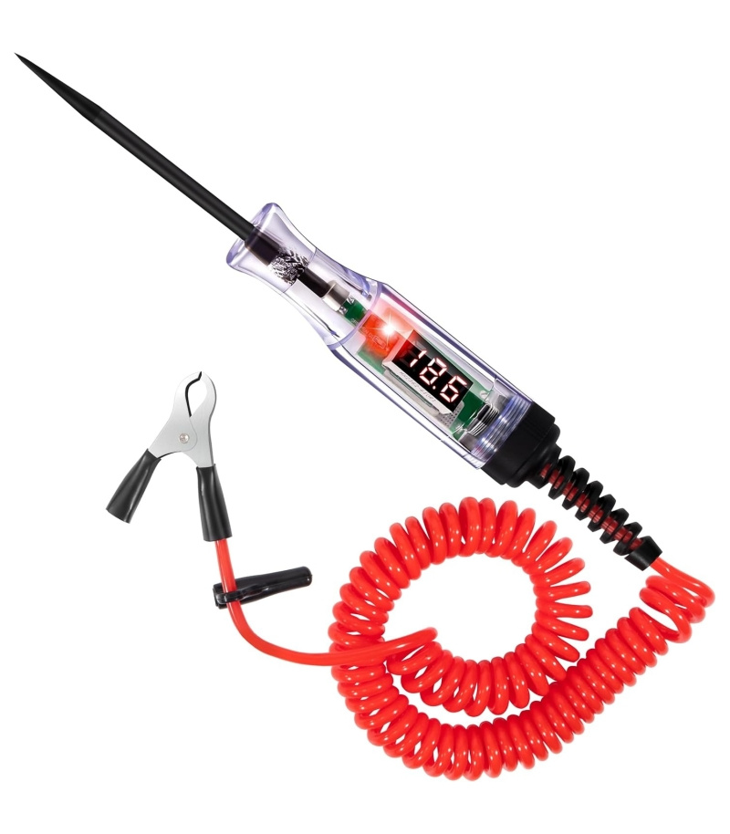 تستر ولتاژ خودرویی 5تا120 ولت DC با تشخیص پلاریته JCBA (کارتن کاهی) تستر ولتاژ خودرویی 5تا120 ولت DC با تشخیص پلاریته JCBA (کارتن کاهی)