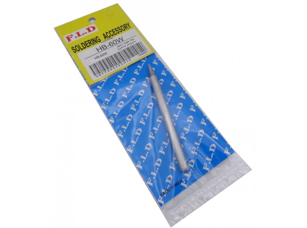 نوک هویه نسوز حرفه ای 60W مارک F.L.D نوک هویه نسوز حرفه ای 60W مارک F.L.D